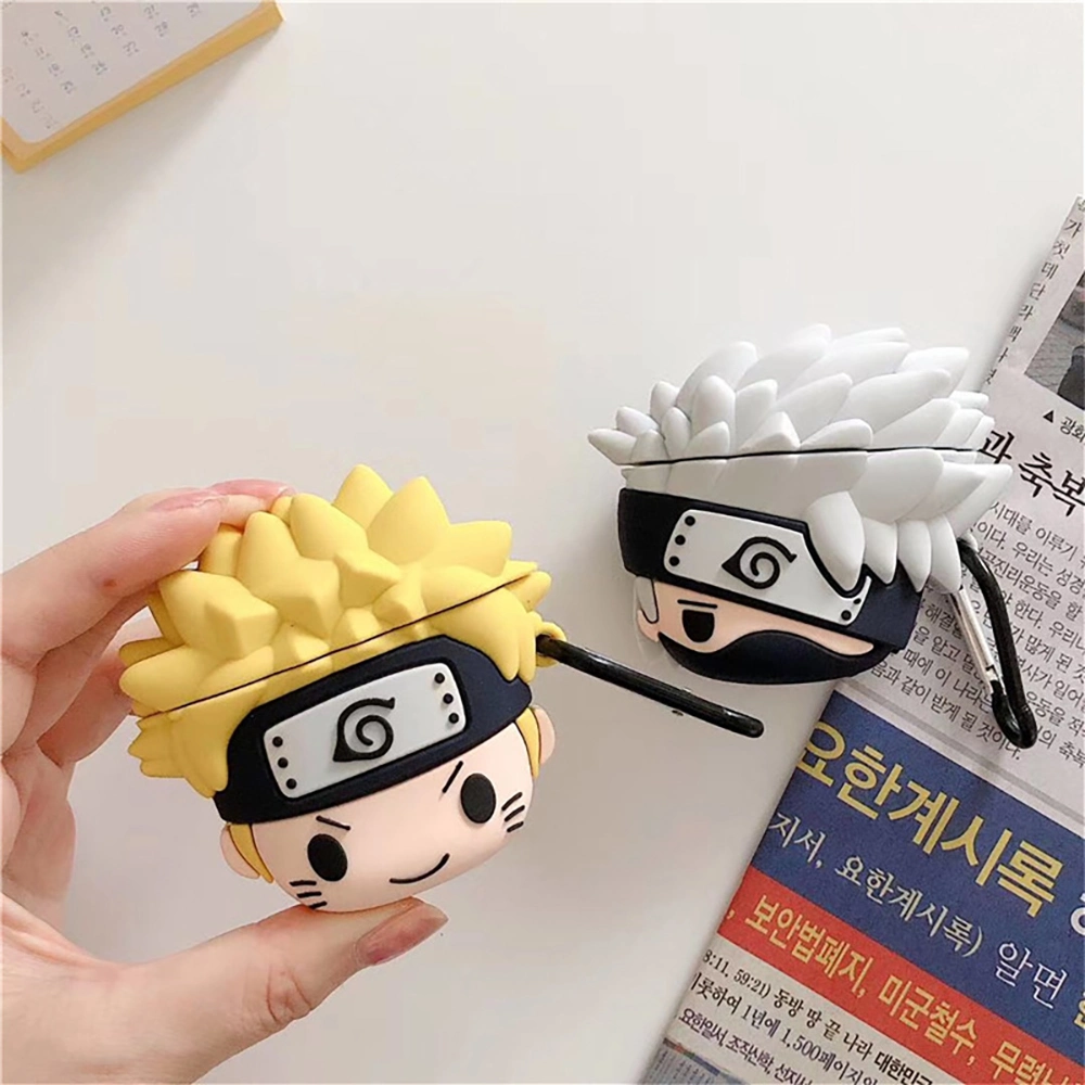 Silicone Airpods Case for Apple Airpods 1 2 Airpods PRO Wholesale Cute Cartoon Ninja Design Airpods Cover Wholesale Earphone Accessories